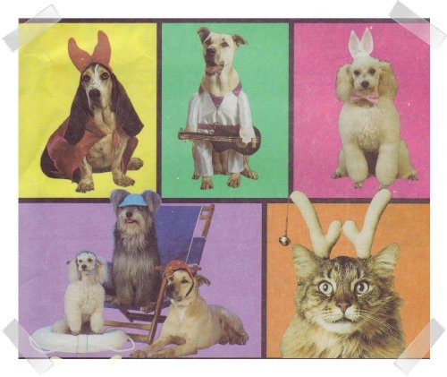 McCalls #7402 Dog Costumes Pattern - Sm Med & Lg