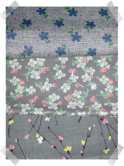 Vintage 100% Cotton Quilting Fabric 1940s/50s