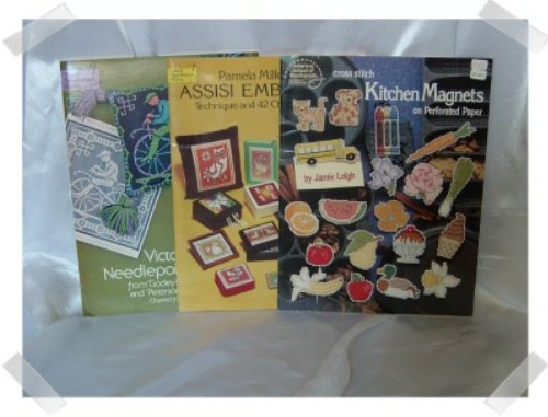 Assisi Godey & Magnets Needlepoint Books