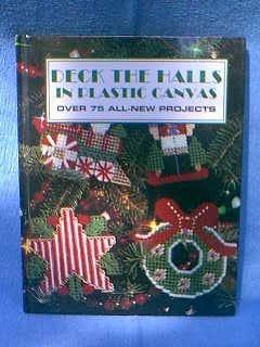 Deck The Halls Plastic Canvas Hardback Book