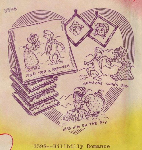 Aunt Martha Transfer #3598 Hillbilly Romance