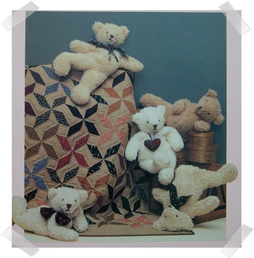 Teddy Bear Magic Pattern Applique Quilt Pattern