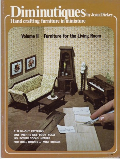 Diminutiques Living Room Furniture Vol. II by Jean Dickey