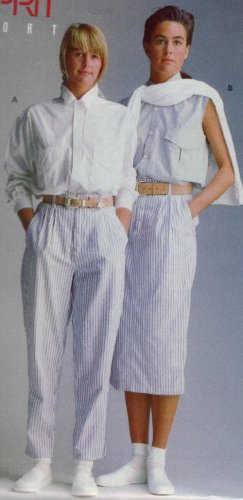 Butterick Designer Pattern ESPRIT SPORT #6119 Pants - Skirt - Blouse Sz 12-14-16