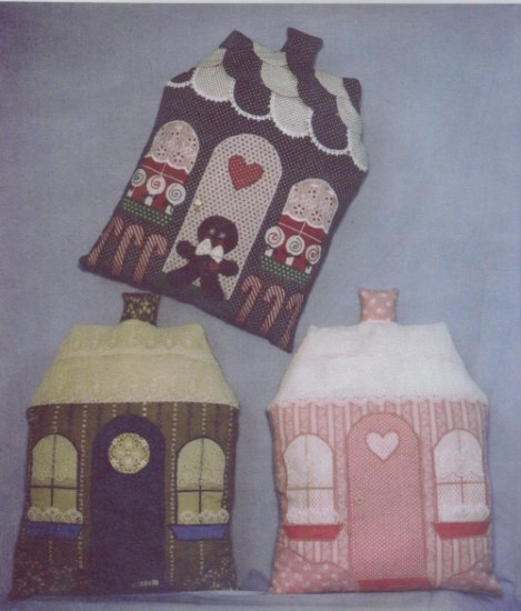 The Scrap Door Pattern ~ House Pillow