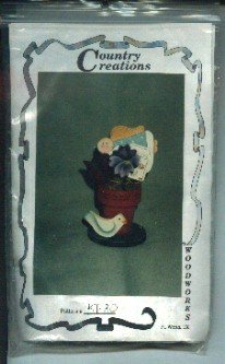 Country Creations Wooden Tole Kit ~ Gardening Theme