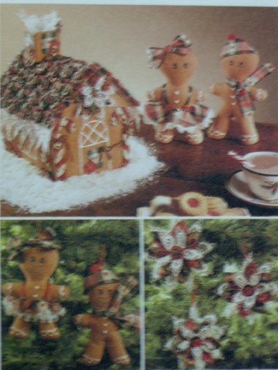 McCalls #7773 A GINGERBREAD Christmas Pattern