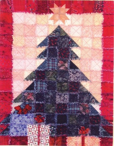 Quilt Pattern ~ Oh Christmas Tree Quilted Wall Hanging