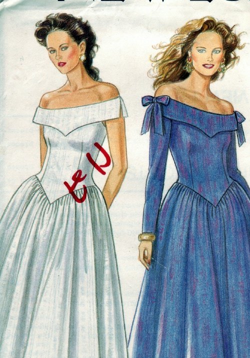 Newlook #6486 Drop Shoulder Dress Pattern sz 6-18