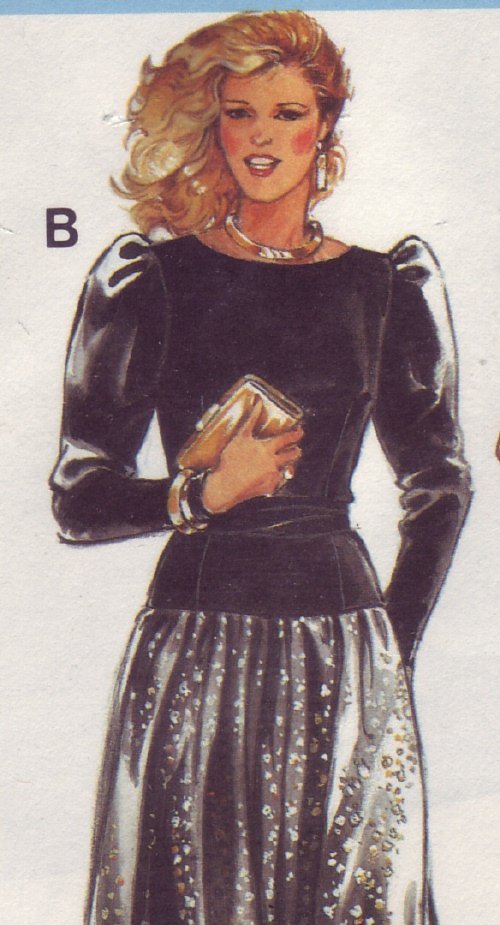 Burda #7652 Gown and Party Dress Pattern Sizes 8, 10, 12, 14, 16