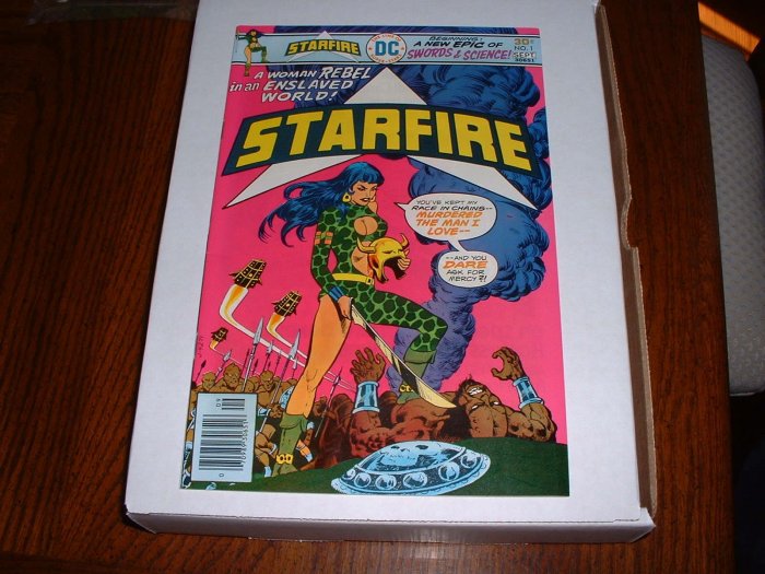 STARFIRE # 1..NM-..(9.2)..1976 DC comic book-r