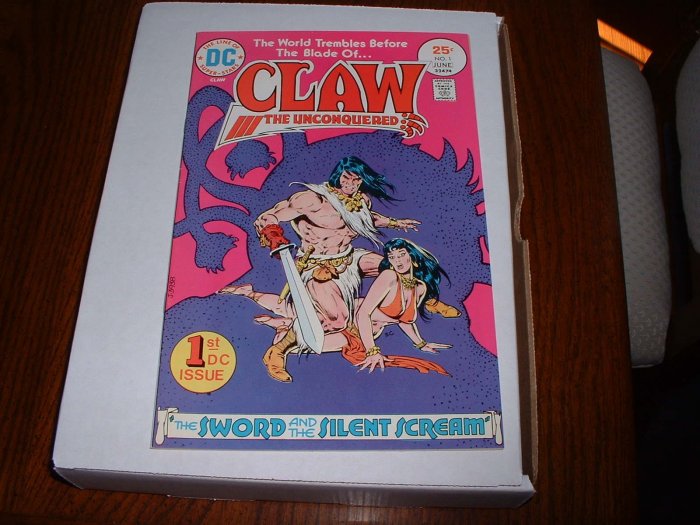 CLAW, the Unconquered # 1..VF-NM (9.0)..1975 DC comic book-cc