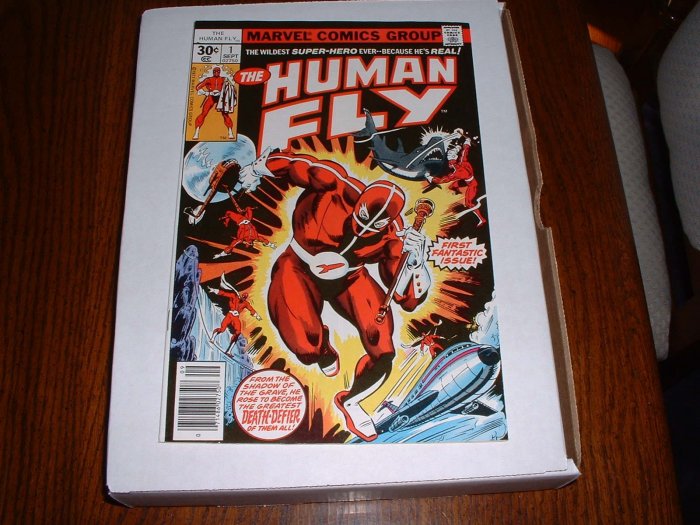 HUMAN FLY # 1..NM-..(9.2)..1977 Marvel comic book-ea
