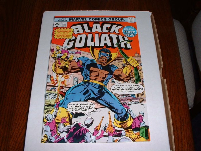 BLACK GOLIATH # 1...VF..(8.0)..1976 Marvel comic book-ce