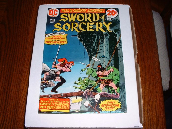 SWORD of SORCERY # 1..VF..(8.0).1973 DC comic book-e
