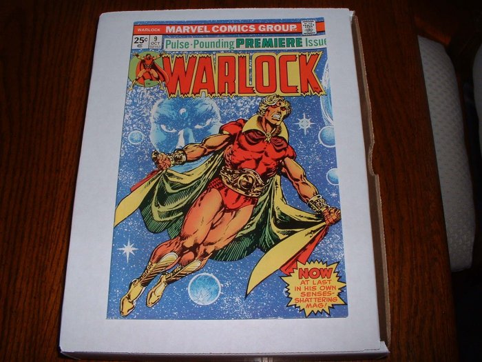 WARLOCK # 9 (1st)..VF..(8.0)..1975 Marvel comic book-B