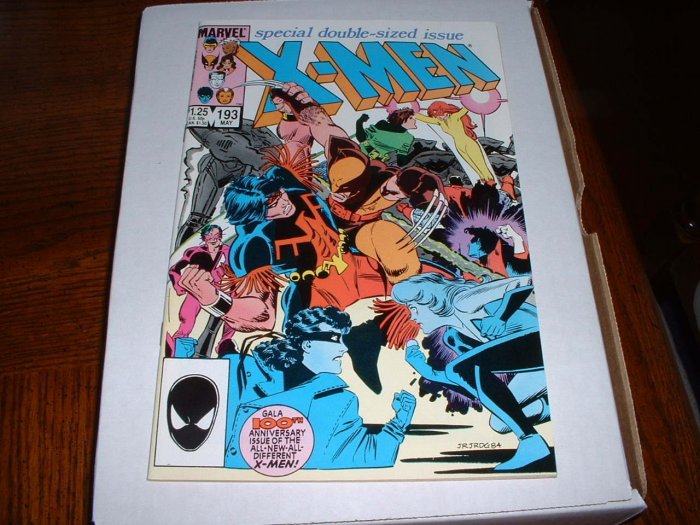 X-MEN # 193..(9.4)..NM ..1985 giant Marvel comic book-e