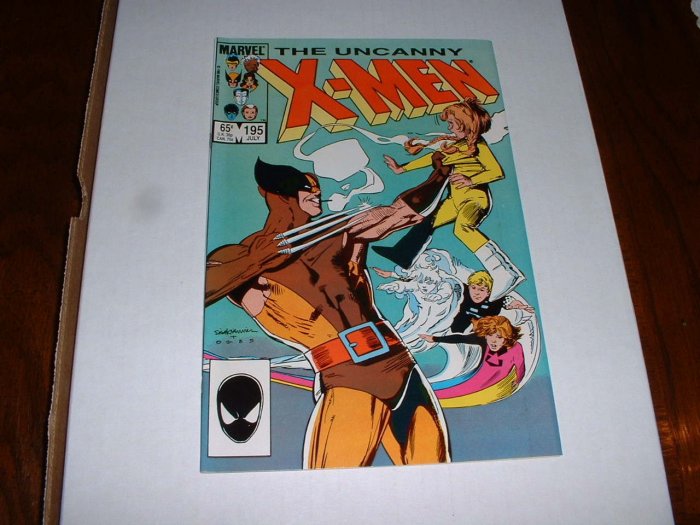 X-MEN # 195...(9.4)..NM ...1985 Marvel comic book-e