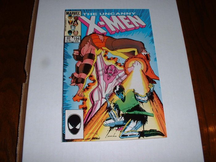 X-MEN # 194..(9.4)..NM ..1985 Marvel comic book-e