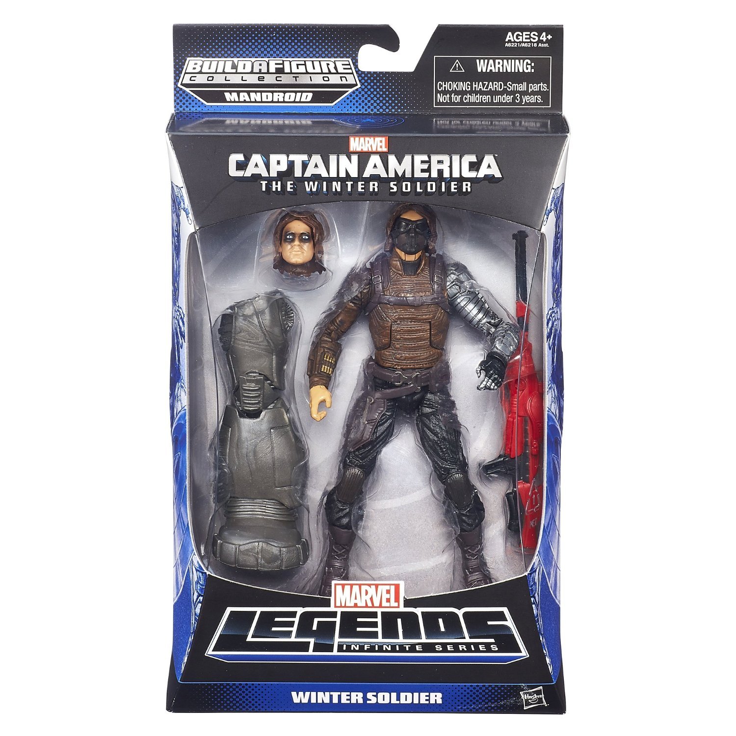 Captain America Marvel Legends Winter Soldier Figure 6 Inches