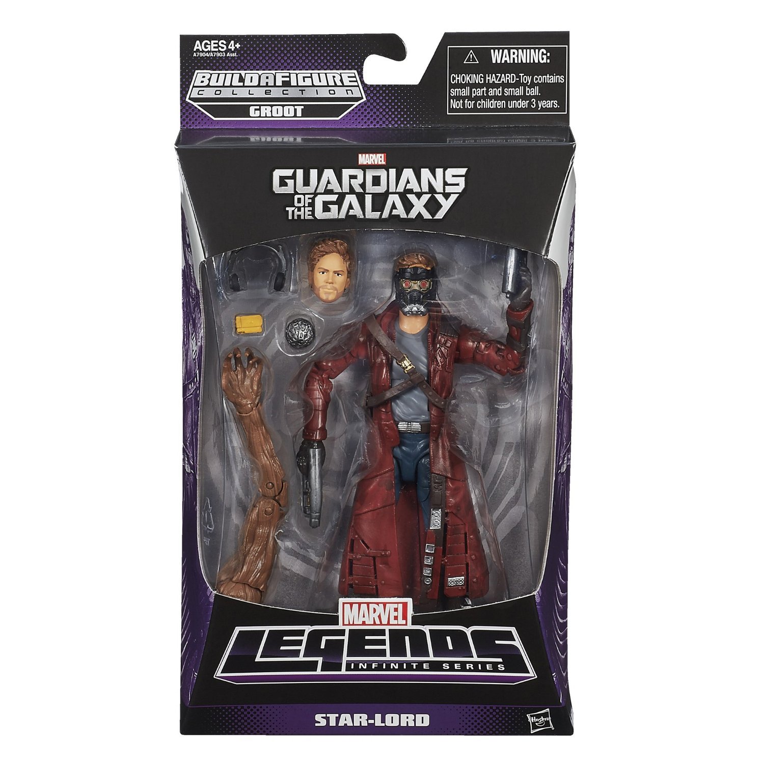 Marvel Guardians of The Galaxy Star-Lord Figure, 6-Inch