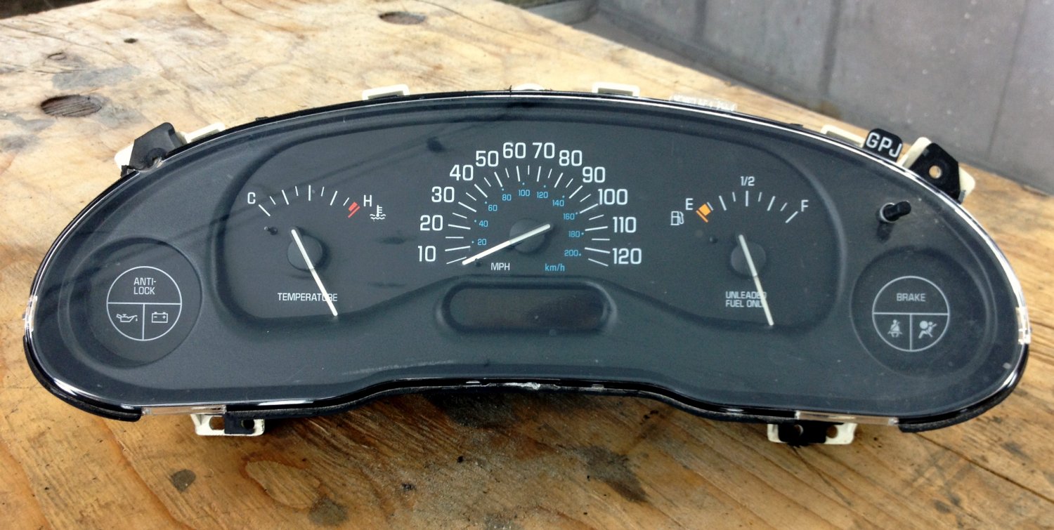 19972004 Buick Century Instrument Cluster 16266744 97 98 99 00 01 02 03 04