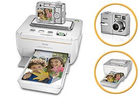 Kodak EASYSHARE C743 Digital Camera 7.1 MP 3x Zoom and G600 Printer Dock Bundle