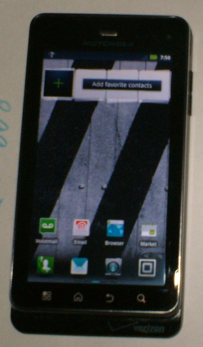 Motorola Droid 3 XT862 (Verizon) Smartphone with USB cable