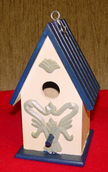 BIRDHOUSE COTTAGE - Hand Painted #2