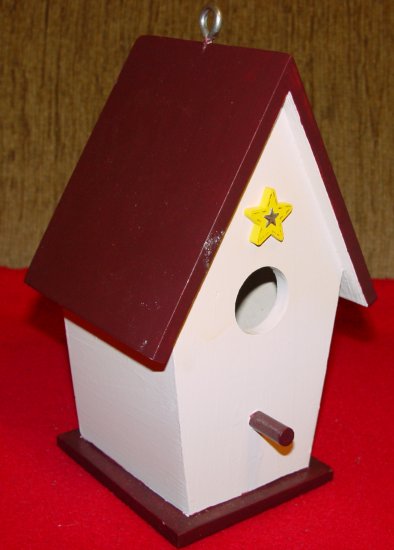 BIRDHOUSE COTTAGE - Hand Painted #1