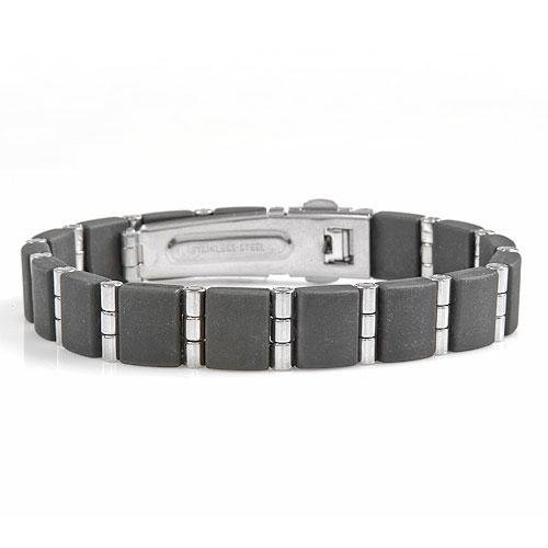 Men's Bracelet in Stainless Steel 7 inches