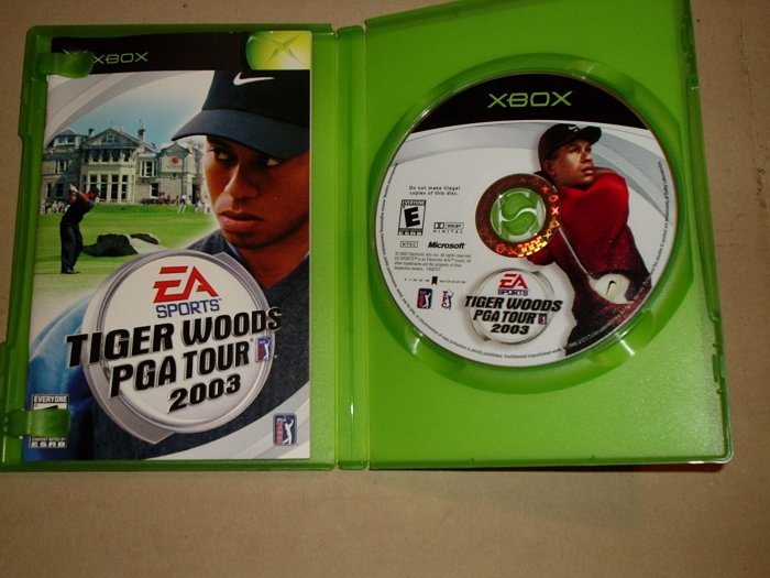 TIGER WOODS X BOX VIDEO GAME .2003