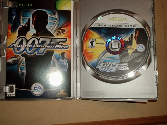007 AGENT UNDER FIRE X BOX GAME