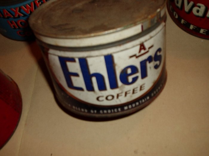 EHLERS SMALL COFFEE CAN WITH LID