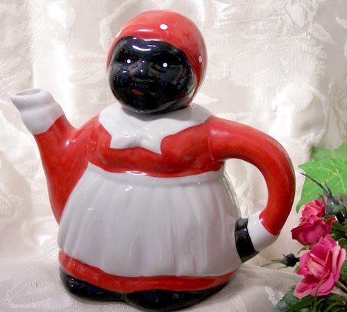 Aunt Jemima Earthenware Teapot - 7207