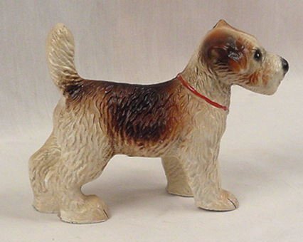 Cast Iron Terrier Dog Figurine - 04644