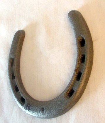 Cast Iron- Large Horse Shoe - Good Luck Lot of 6 - 05208