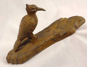 Cast Iron Woodpecker Doorknocker - 11615