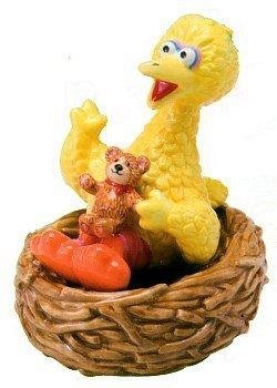 Big Bird w/Teddy Sesame Street Salt & Pepper Shakers - 32030