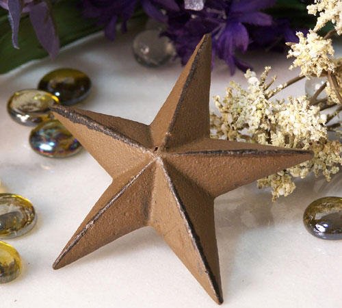 Cast Iron Nail Star Large - Lot of 12 - 02110