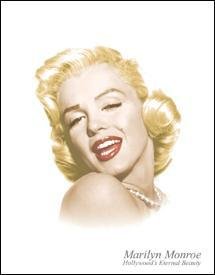 Tin Sign - Marilyn Monroe - Eternal Beauty - 1214