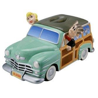 Cookie Jar Blondie & Dagwood Station Wagon Limited Edition - 27141