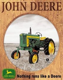 TIN SIGN John Deere - 320 Farm Tractor Country - 919