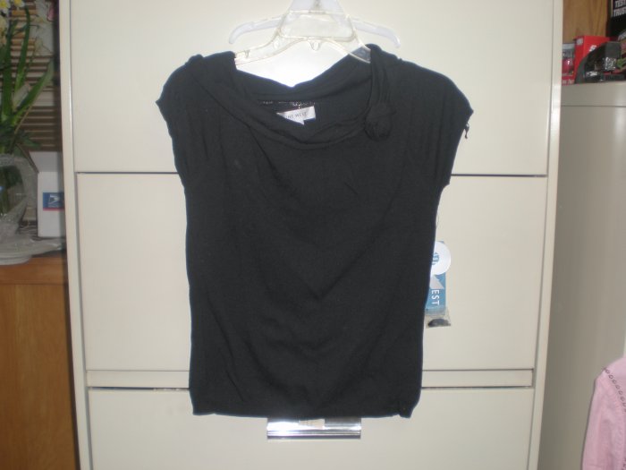 Nine West Black Shirt sz M