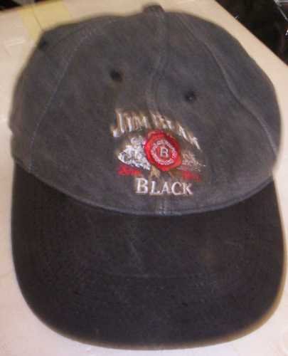 JIM BEAM CAP - black - good used cond