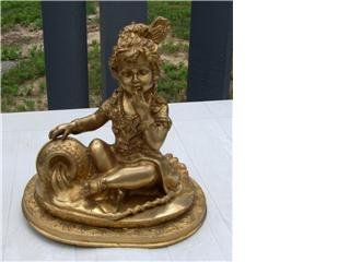 HARE KRISHNA STATUE - BABY KRISHNA - CAITANYA - INDIA