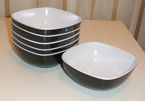 square bowls- set of 6