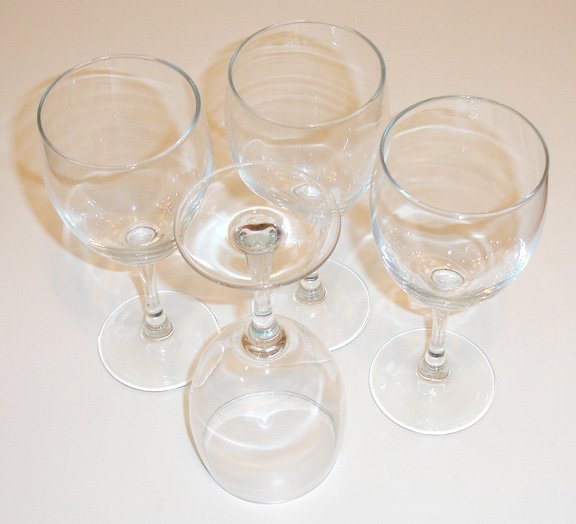 wine goblets - set of 12