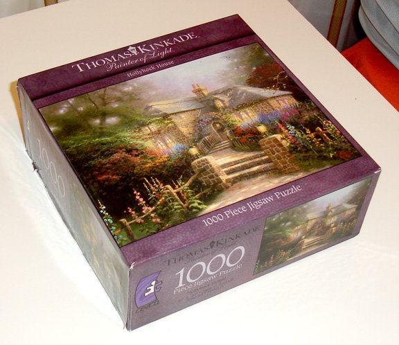 1000-piece puzzle- thomas kinkade