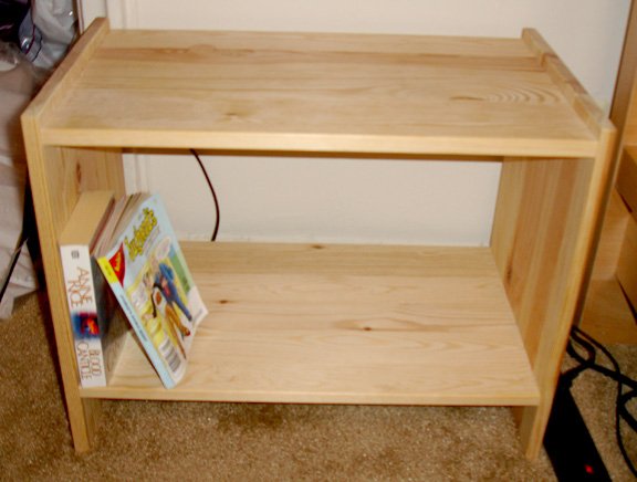 ikea wooden side table